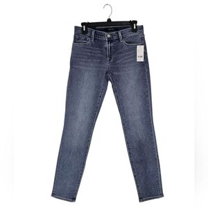 J‎ Brand Skinny Leg Mid Rise 11" Leg Opening Blue Jeans 26 NWT